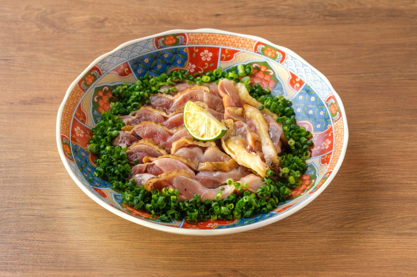 地鶏もも肉のたたき