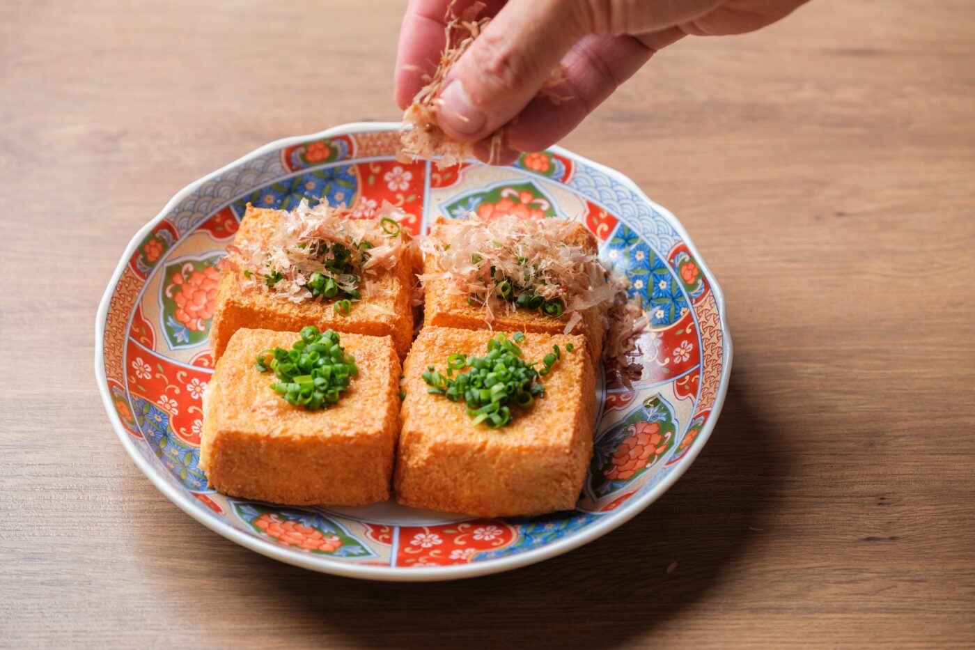 揚げたて厚揚げ